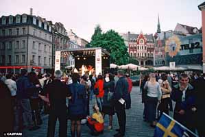 Eurovision auf dem Domplatz